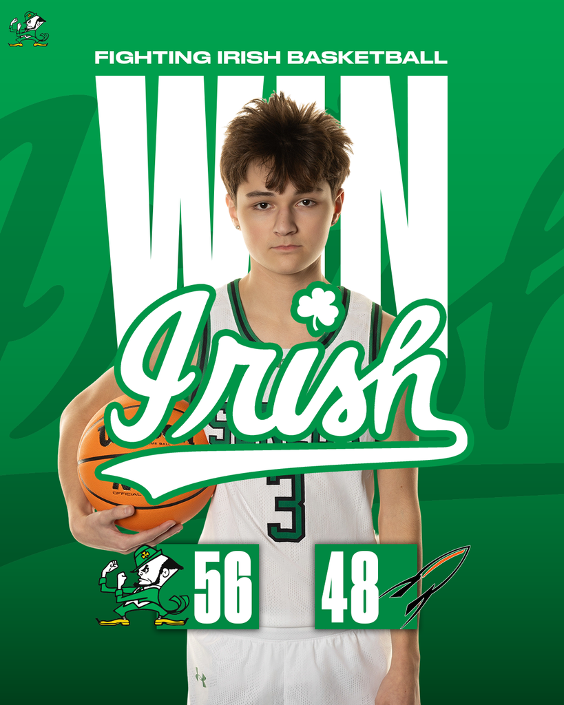 The Fighting Irish Basketball Team opened the Tri-County Conference Tournament on Tuesday with a 56-48 victory over the Roanoke-Benson Rockets.