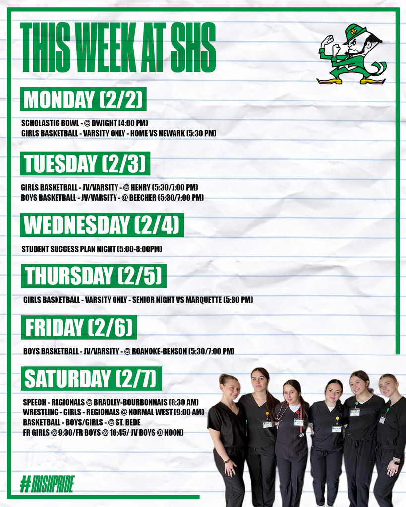 This Week at SHS.
