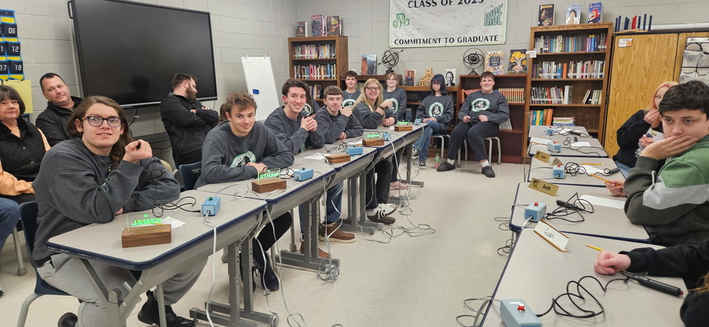 The Scholastic Bowl Team competed at home against Putnam County on Monday night.