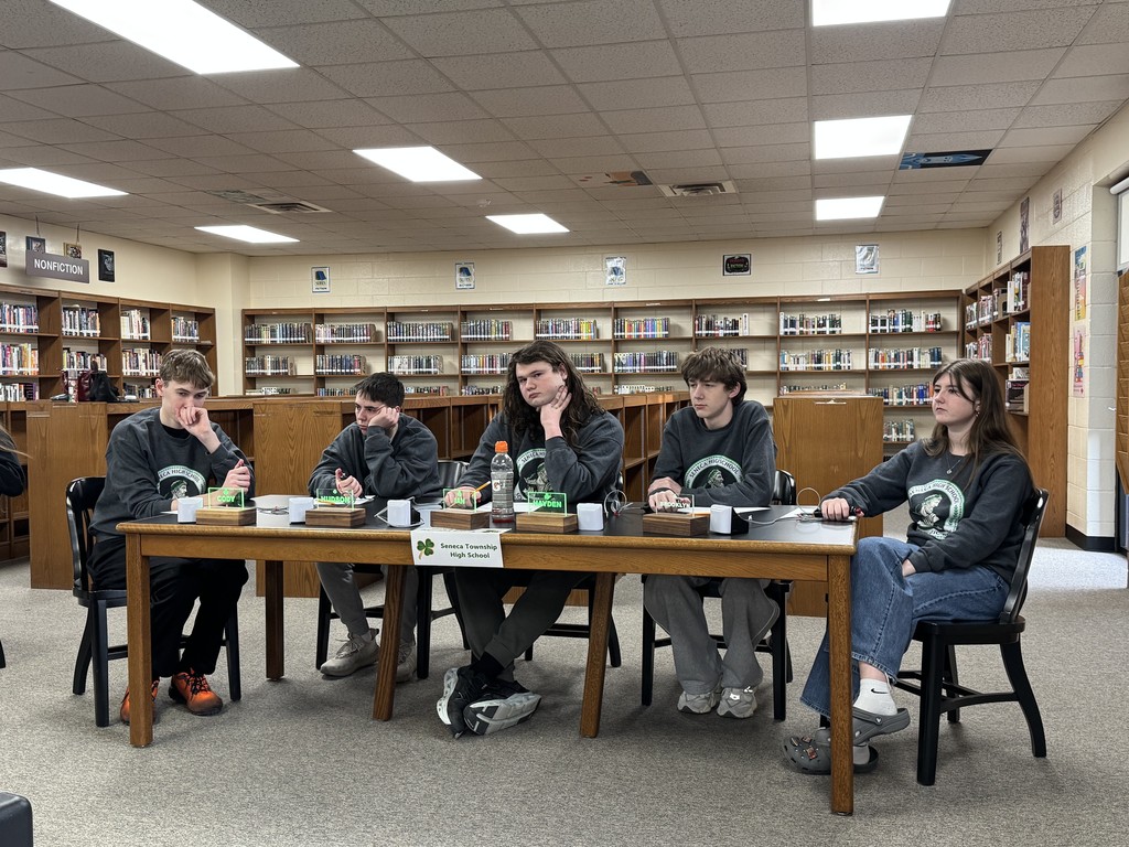 The Scholastic Bowl Team competed at home against Putnam County on Monday night.