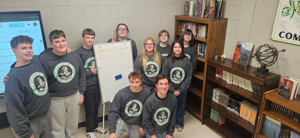 The SHS Scholastic Bowl Team faced off against Herscher at home on Tuesday night.