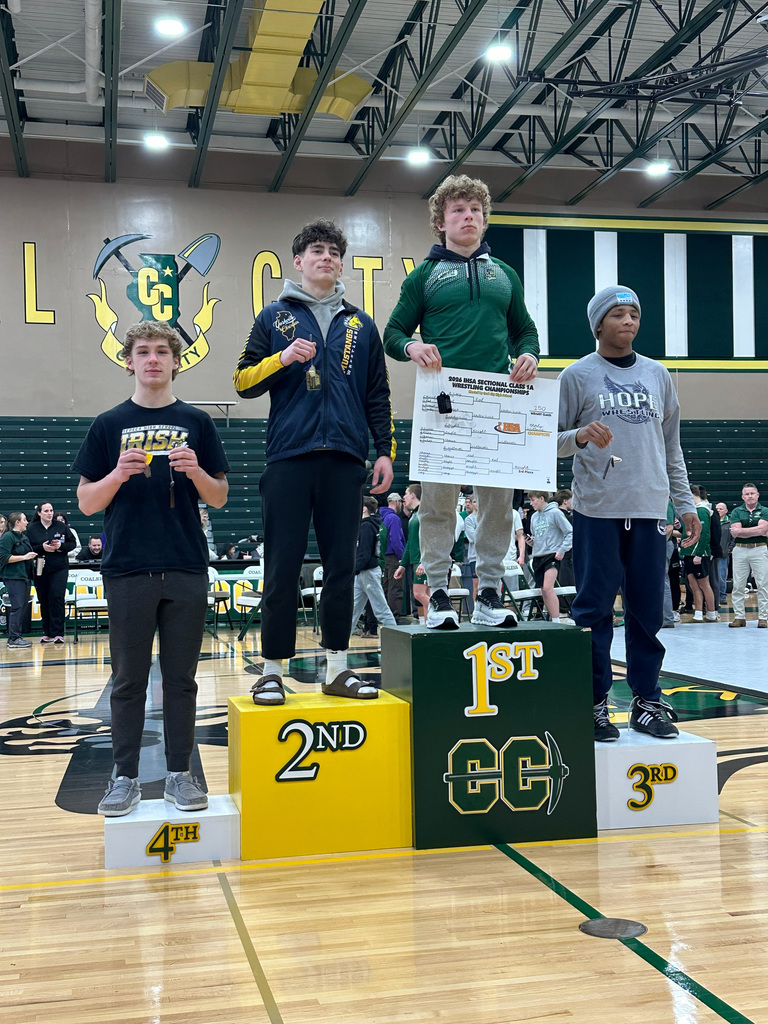 The Fighting Irish Wrestling Team competed at the Coal City Sectional on Friday and Saturday.