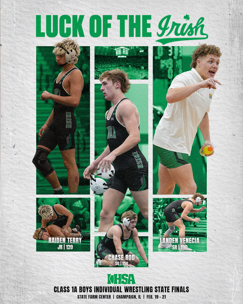 The IHSA Class 1A Boys Wrestling State Finals start today.