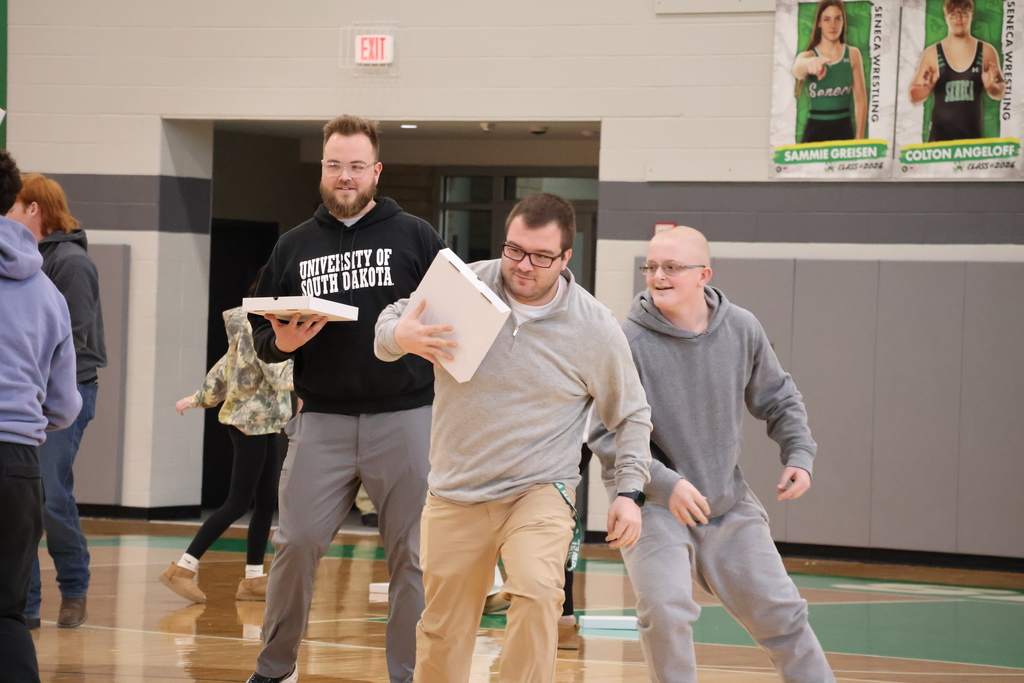 Seneca High School and RISE welcomed Caden Vittorini to speak to the SHS student body during SST on Tuesday.