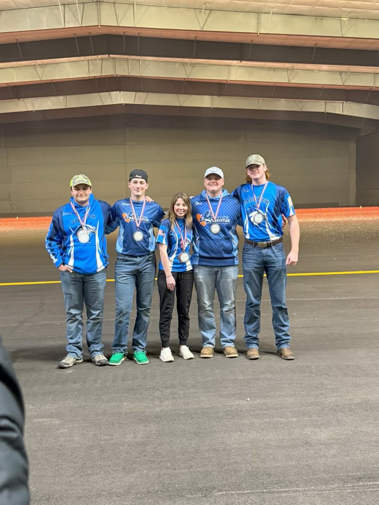 Addison Mann, Tommy Watkins, and Wyatt Holman competed with Parkview Christian in a 200 round trap shooting tournament at the Diamond Indoor Tournament this weekend.