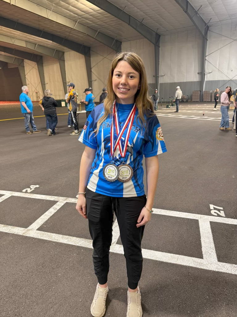 Addison Mann, Tommy Watkins, and Wyatt Holman competed with Parkview Christian in a 200 round trap shooting tournament at the Diamond Indoor Tournament this weekend.