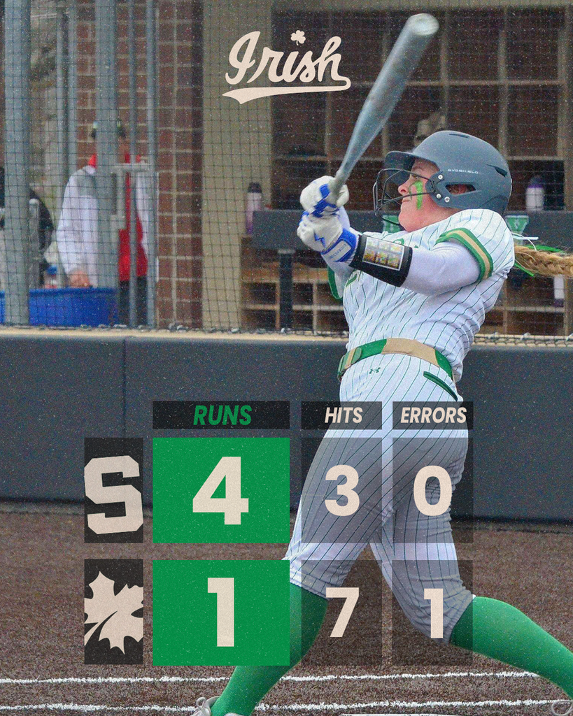The Lady Irish Softball Team opened their season on Thursday with a 4-1 victory over the Geneseo Maple Leafs.