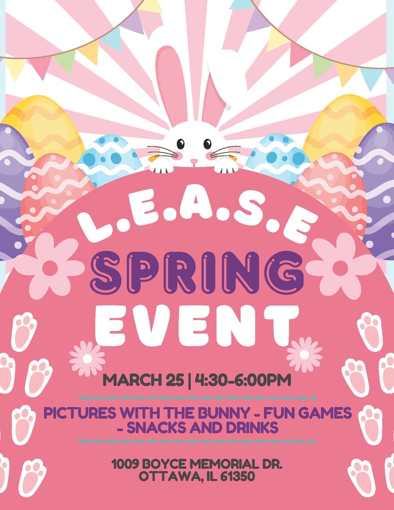 LEASE will be hosting their next community event for individuals with disabilities on March 25th from 4:30-6:00.