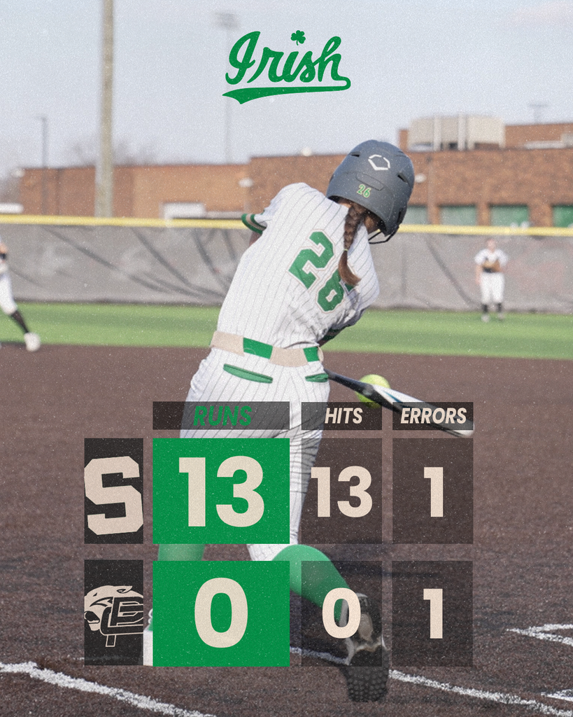The Lady Irish Softball team defeated the Putnam County Panthers 13-0 at home on Monday.