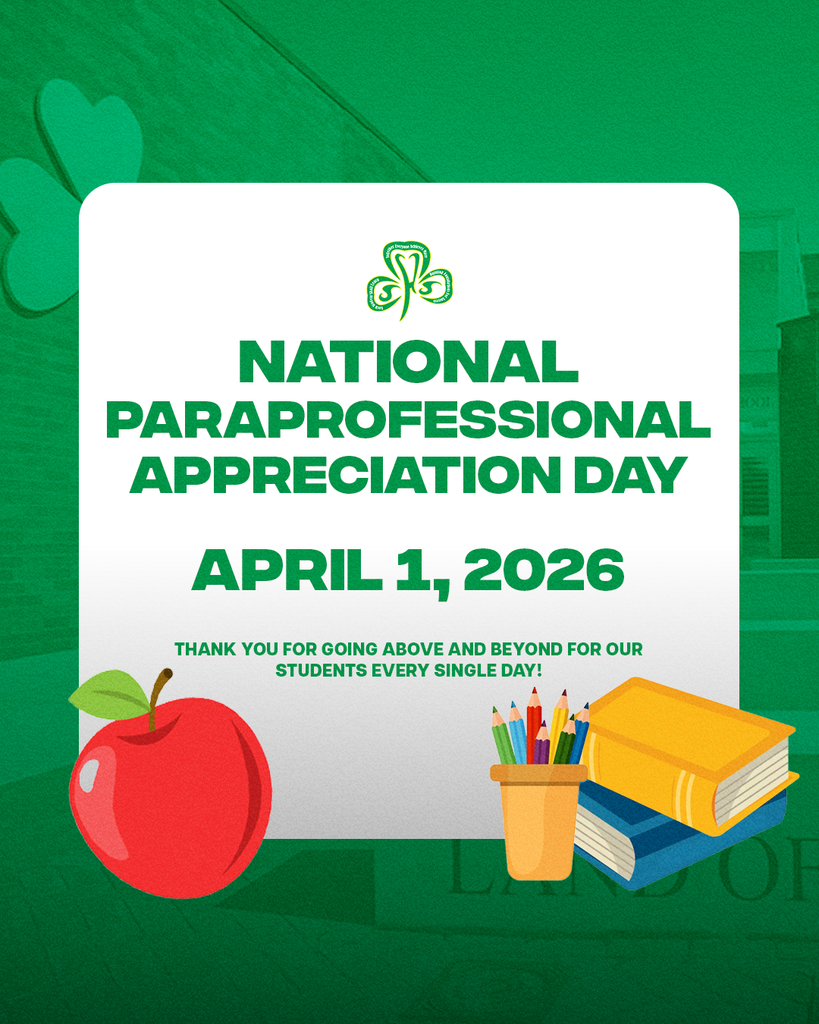 April 1st, 2026 is National Paraprofessional Appreciation Day.