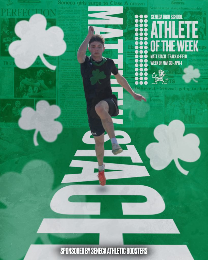 Senior Matt Stach has been named SHS Athlete of the Week.