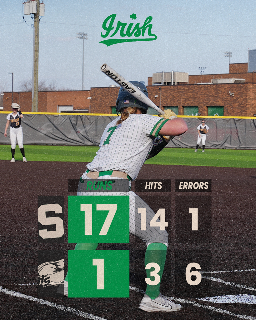 The Lady Irish Softball Team picked up a Tri-County Conference victory over the Henry-Senachwine Mallards on Tuesday, 17-1.