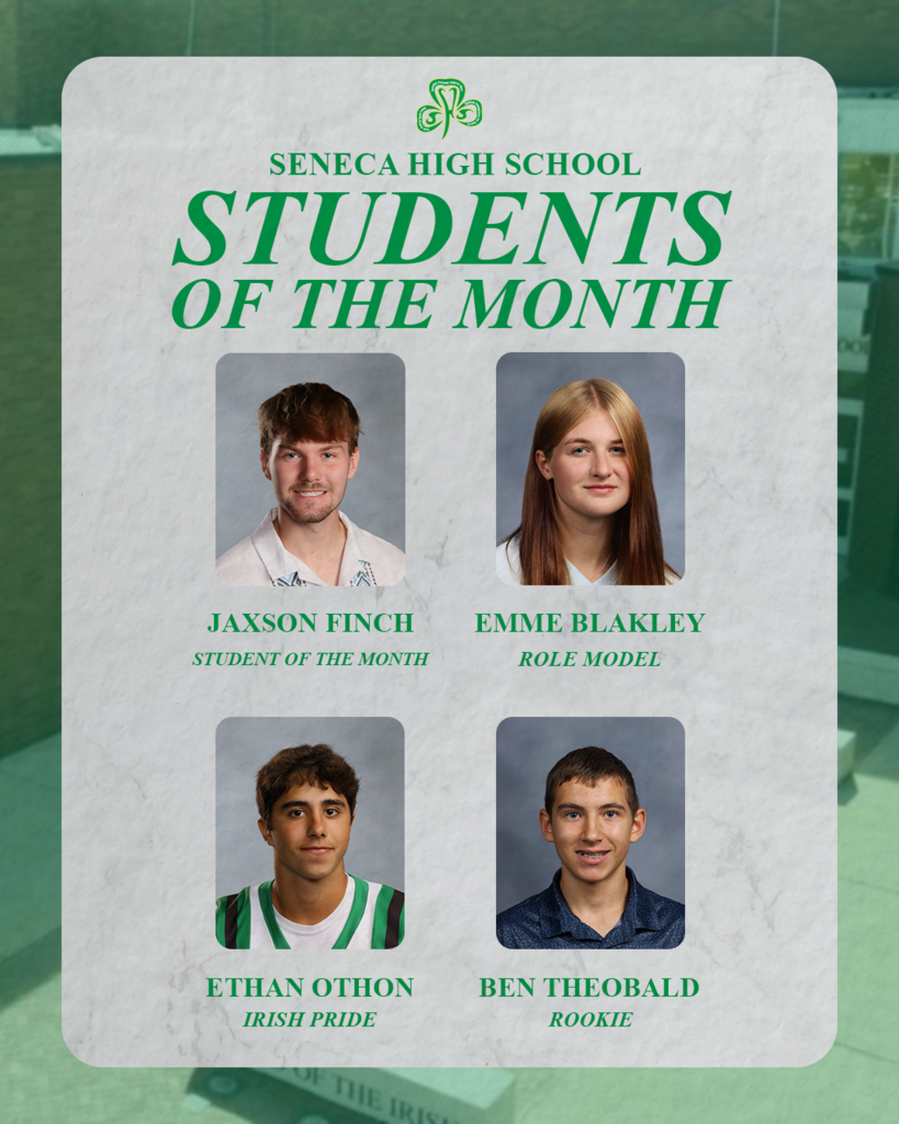 Here are the SHS Students of the Month for March 2026.