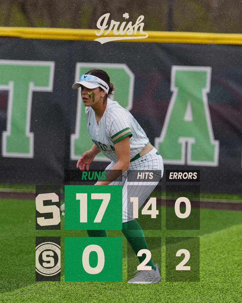 The Lady Irish Softball Team wrapped up last week's slate of games with a 17-0 victory over the Serena Huskers on Saturday.