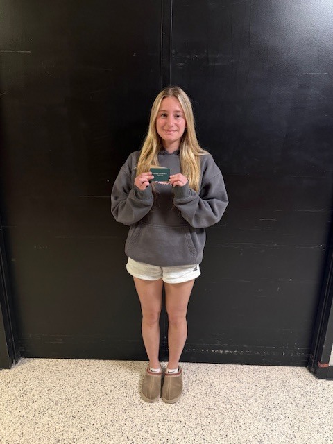 Students who attended an ACT prep class got their name in the running to win a $25 gift card.