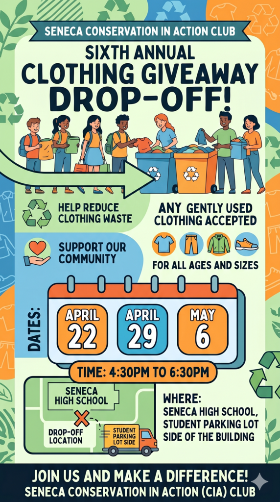CIA will host their 6th annual Clothing Giveaway Drop-Off over the course of the next two weeks.
