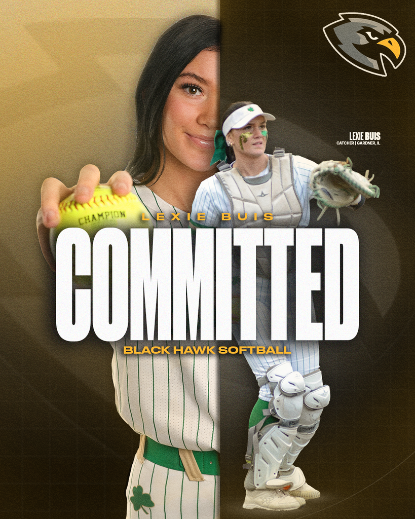 Senior Lexie Buis has officially committed to Black Hawk College.