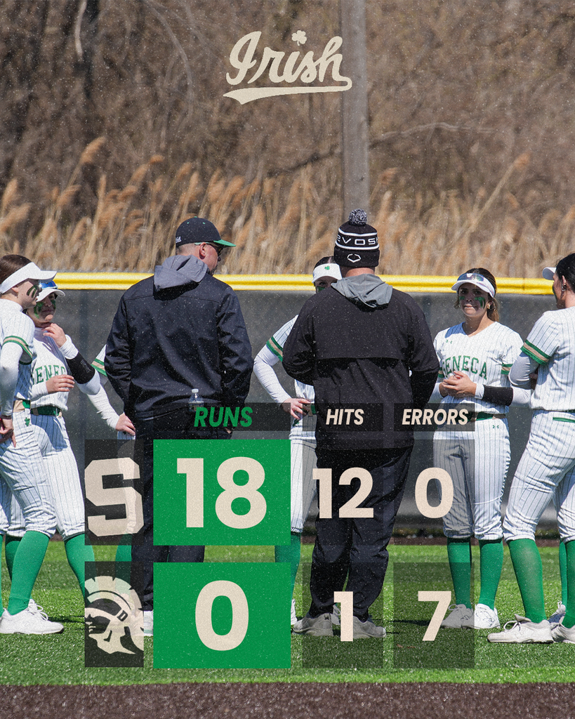 The Lady Irish Softball Team defeated the Dwight Trojans in a Tri-County Conference match-up on Tuesday, 18-0.