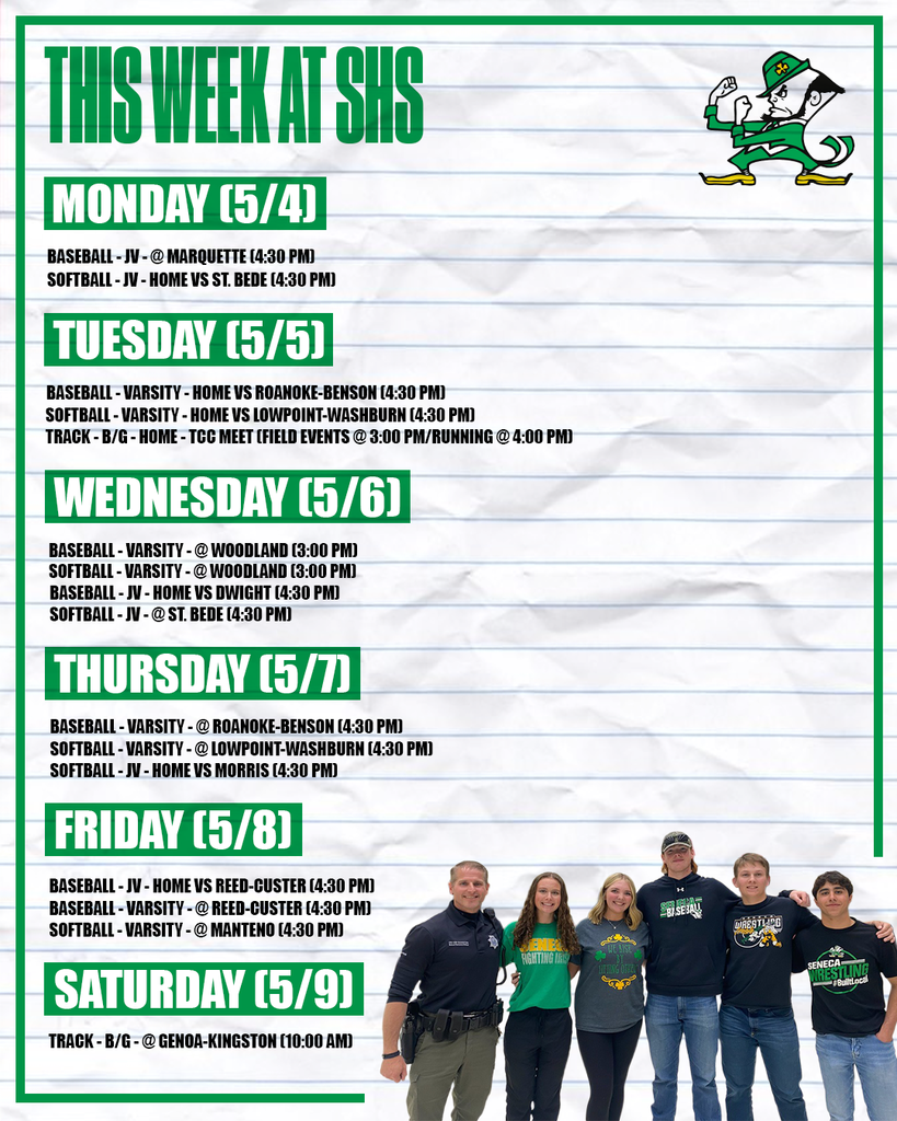 This Week at SHS.