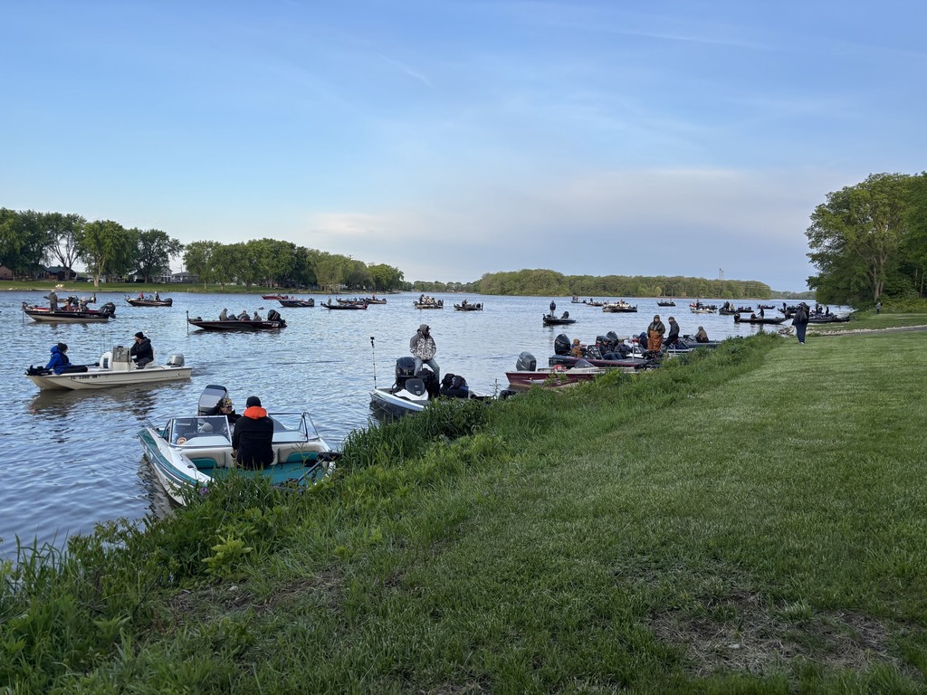 The Seneca Bass Fishing team had a tough day on the water on Sunday.
