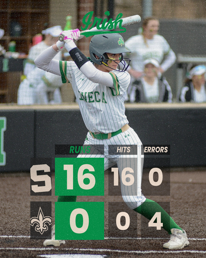 The Lady Irish Softball Team got back on track on Saturday.
