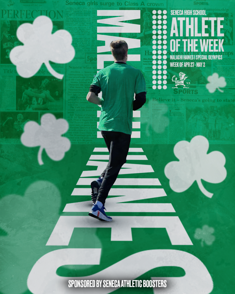 Malachi Haines has been named SHS Athlete of the Week.
