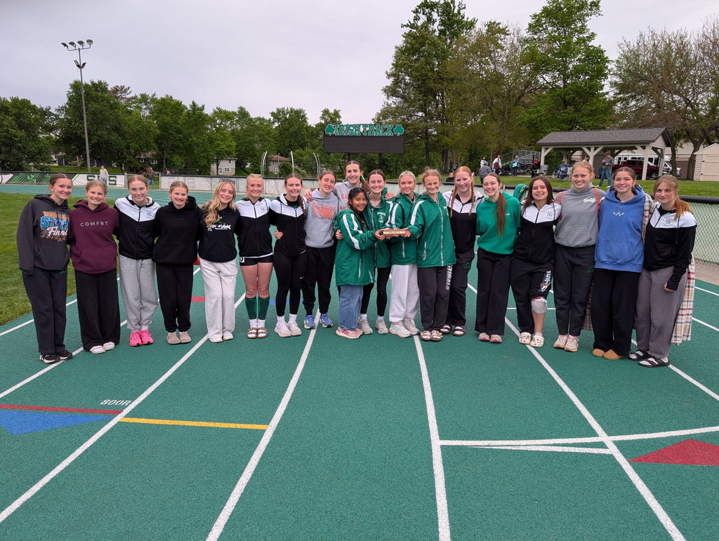 The Fighting Irish Boys and Girls Track teams won the Tri-County Conference meet on Tuesday.