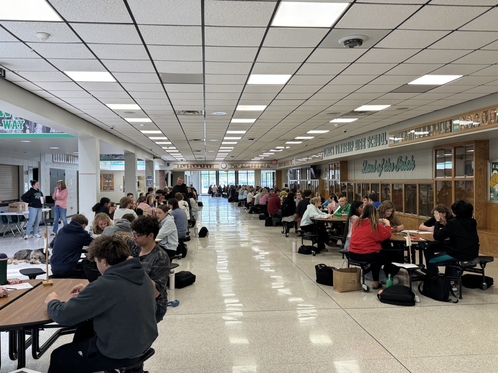 The Seneca High School Student Ambassadors met with their freshmen groups on Friday for the last time this school year.