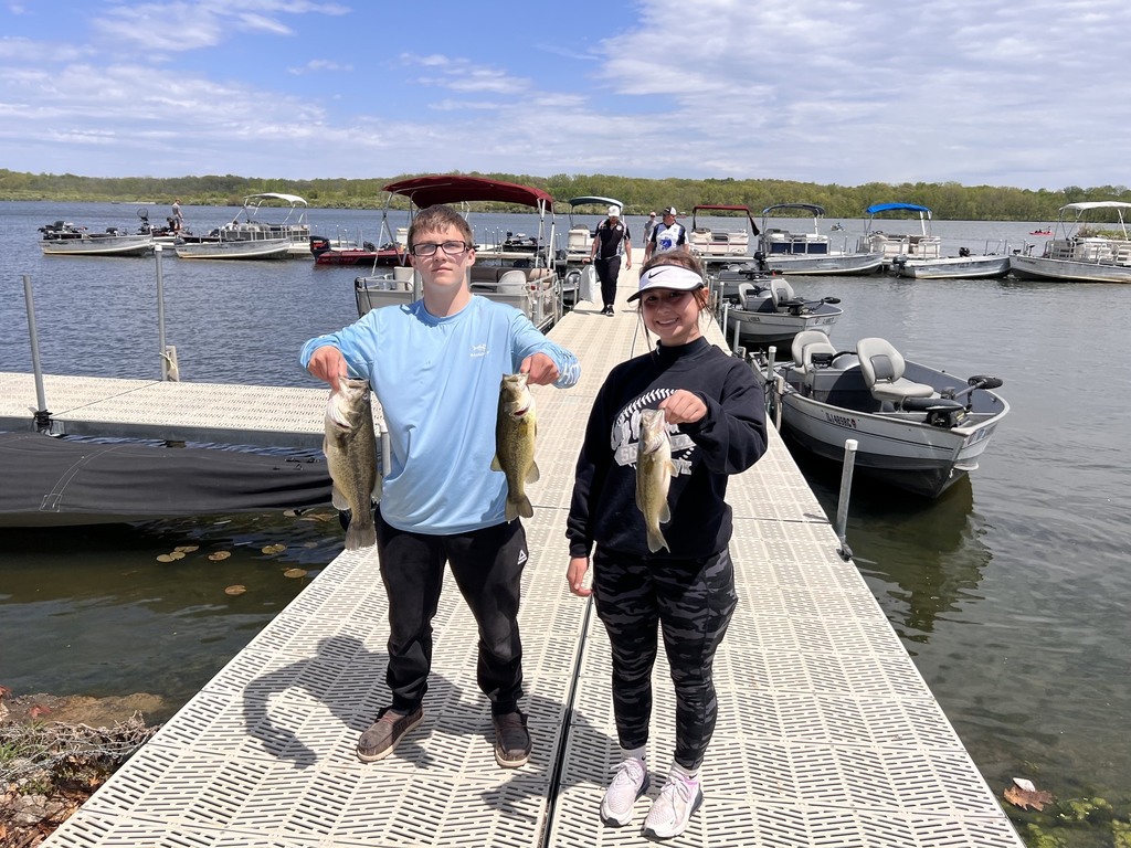 The Seneca Bass Fishing Team was busy this weekend.