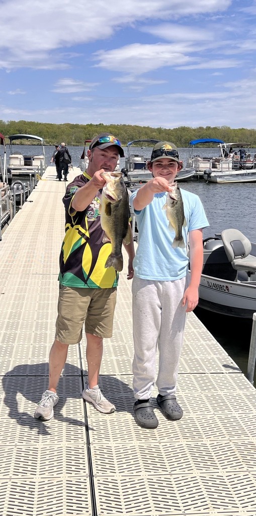 The Seneca Bass Fishing Team was busy this weekend.