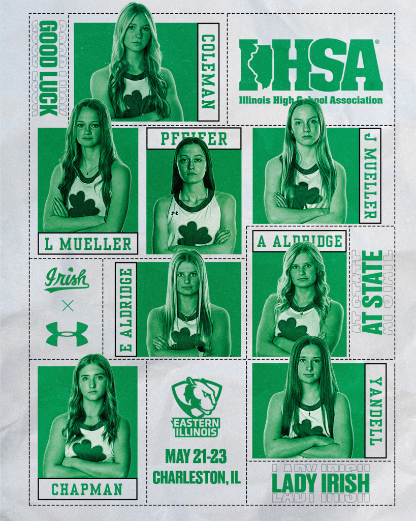 The Lady Irish Track state qualifiers begin competition on Thursday morning at EIU.