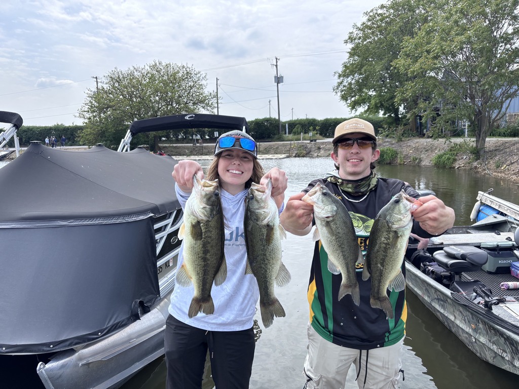 The Seneca Bass Fishing Team competed on Thursday in the Big Basin IHSA Sectional on the Des Plaines River.