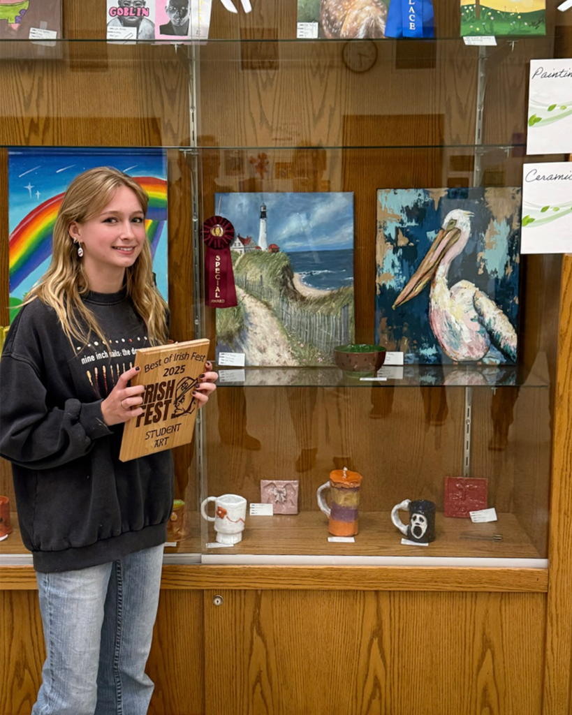 Ellie Thorpe is currently competing in The People's Artist presented by Johnny Depp.