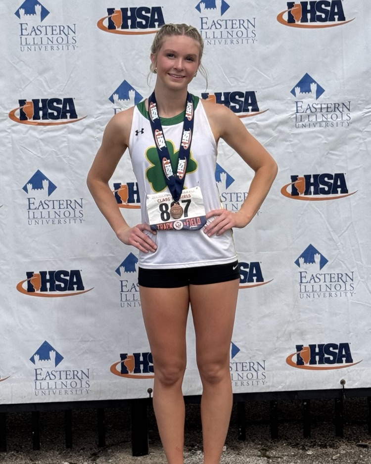 Lila Coleman finished in 4th Place in the 400m Dash at State on Saturday.
