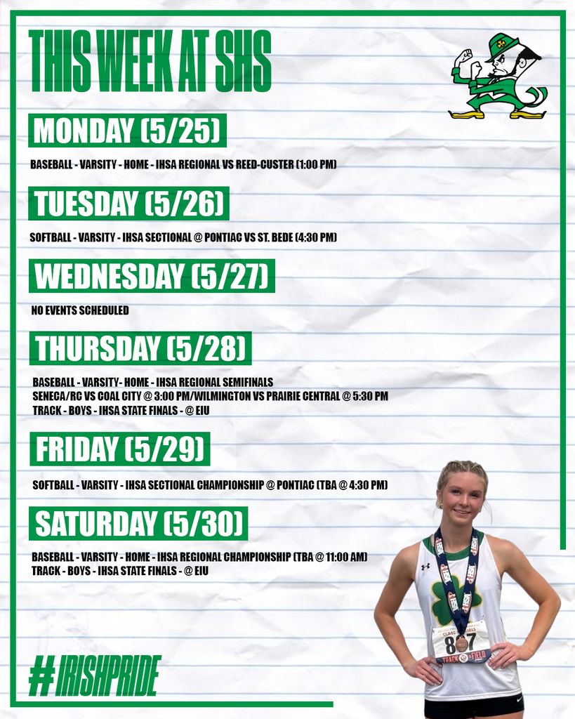 This Week at SHS.