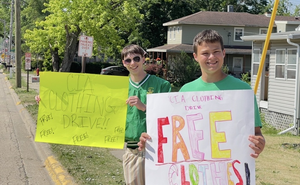 Seneca High School's Conservation in Action club will be holding its annual free clothing giveaway on Saturday in the Seneca Area Heritage Museum parking lot.