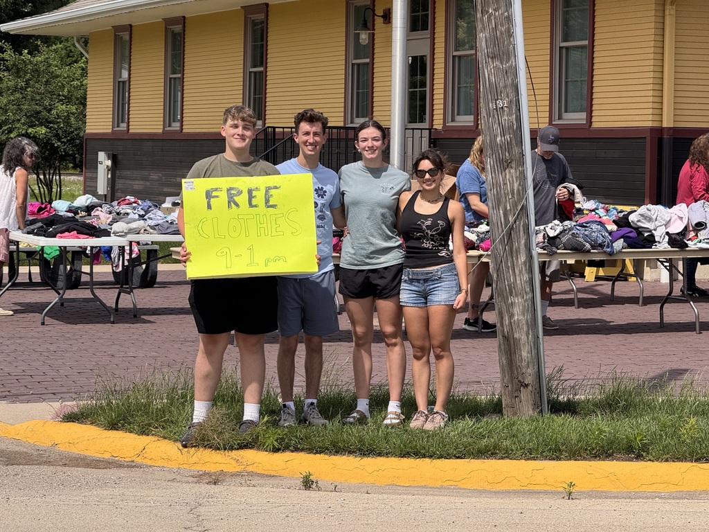 The Conservation In Action Clothing Drive was a success on Saturday.