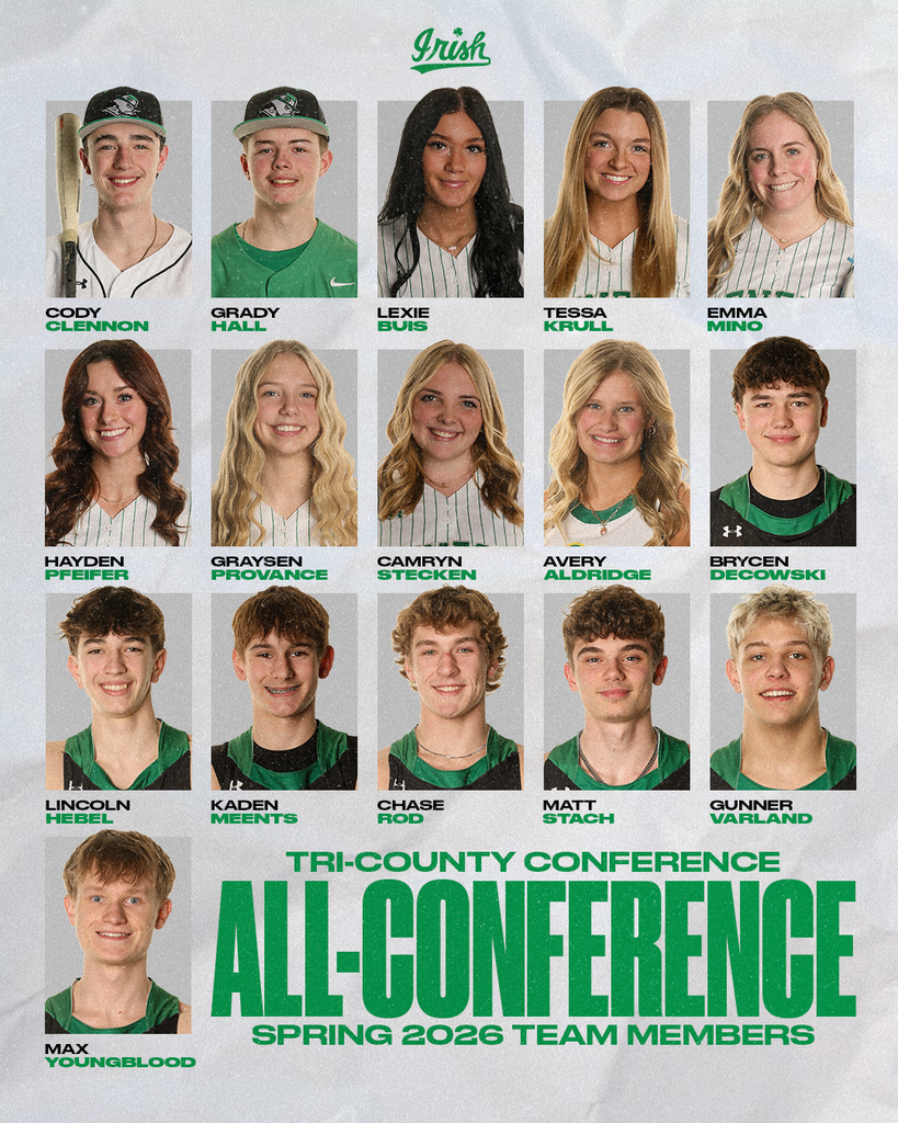 Congratulations to all our Spring 2026 TCC All-Conference Team Selections.