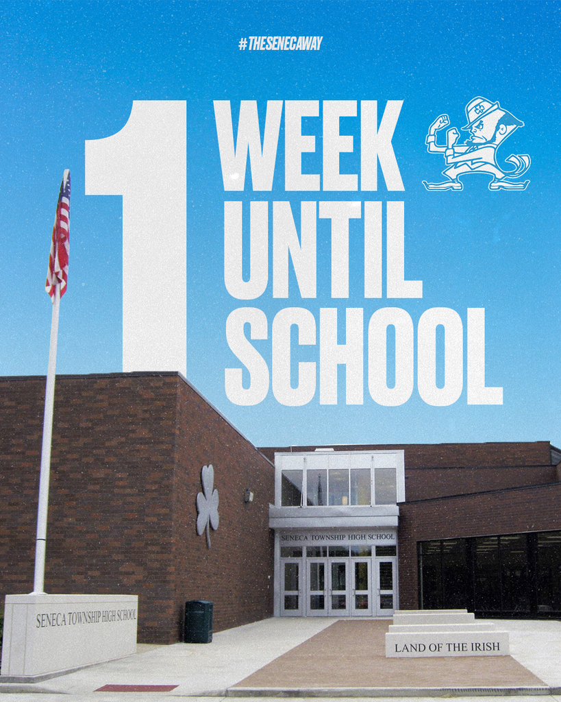 One week until school starts in the Land of the Irish.