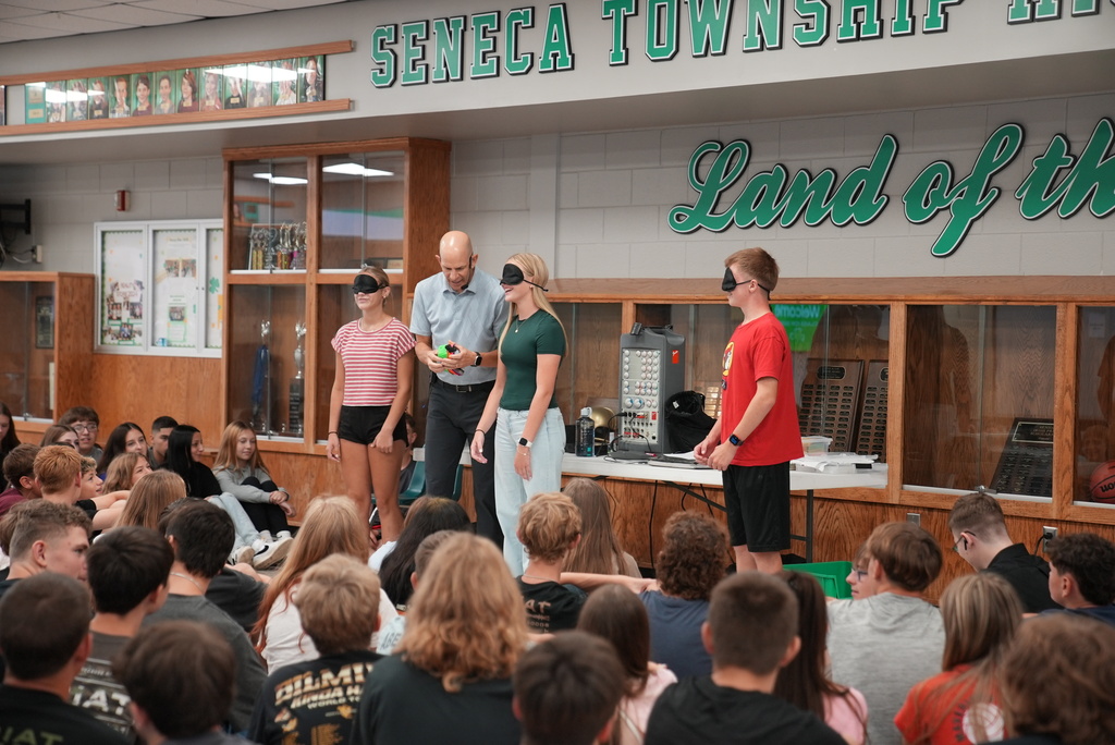 Seneca High School welcomed the Class of 2030 during Freshmen Orientation on Monday.