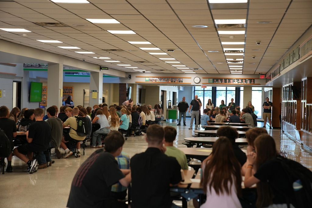Seneca High School welcomed the Class of 2030 during Freshmen Orientation on Monday.