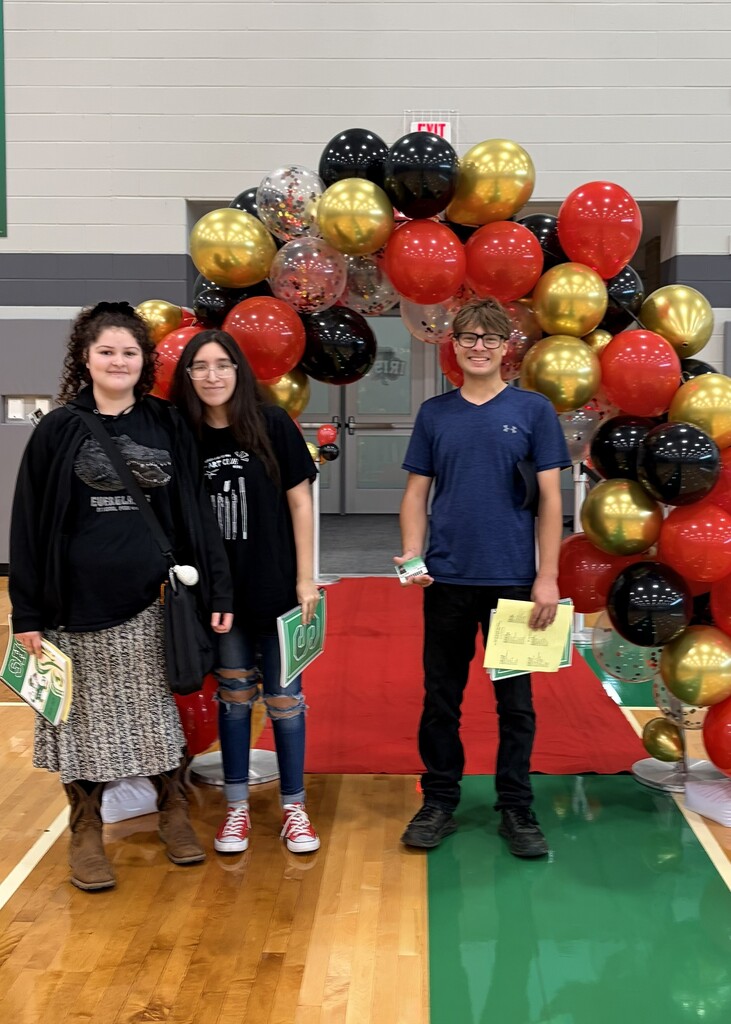 Seneca High School and RISE rolled out the red carpet on Tuesday morning to welcome students and staff back to school.