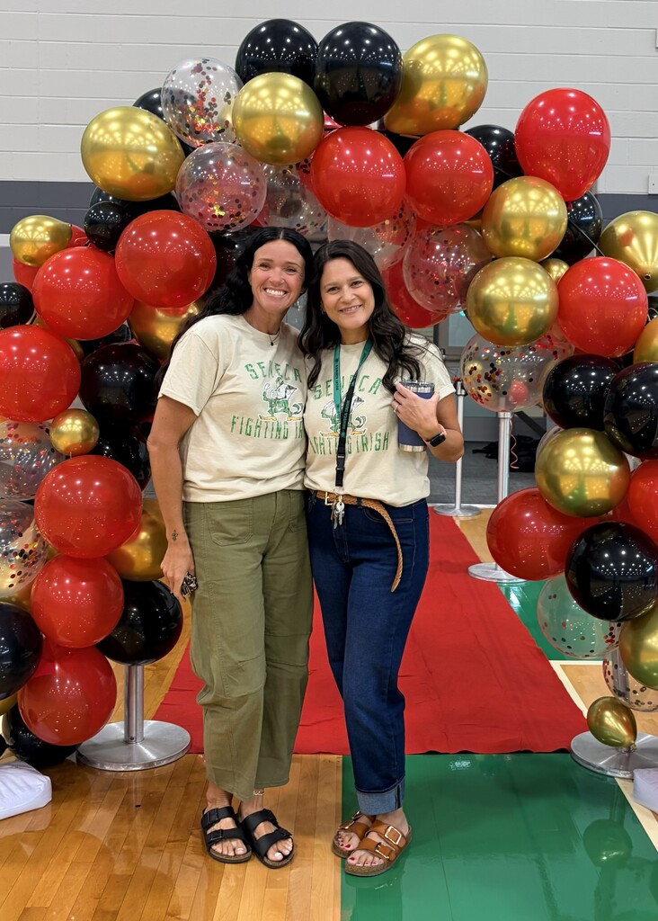 Seneca High School and RISE rolled out the red carpet on Tuesday morning to welcome students and staff back to school.