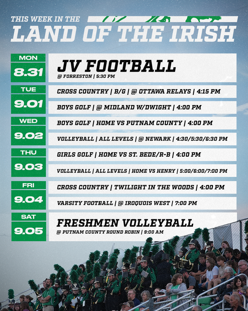 This Week in the Land of the Irish.