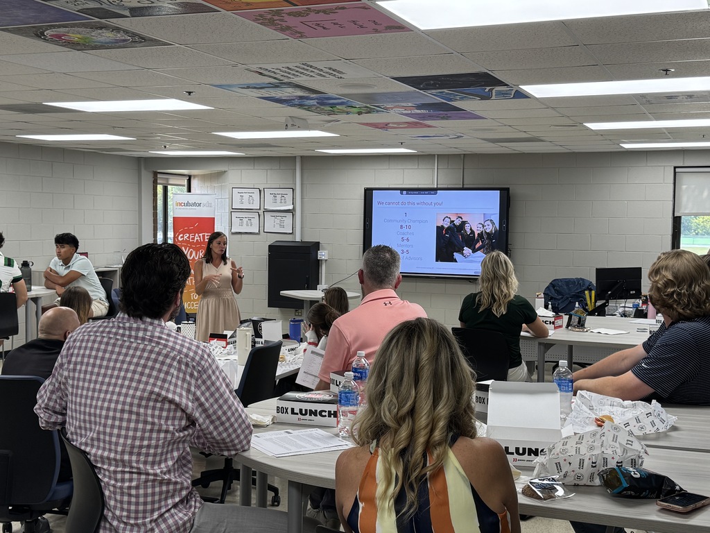 The INCubatoredu team hosted a successful luncheon for local business leaders and community members on Friday.