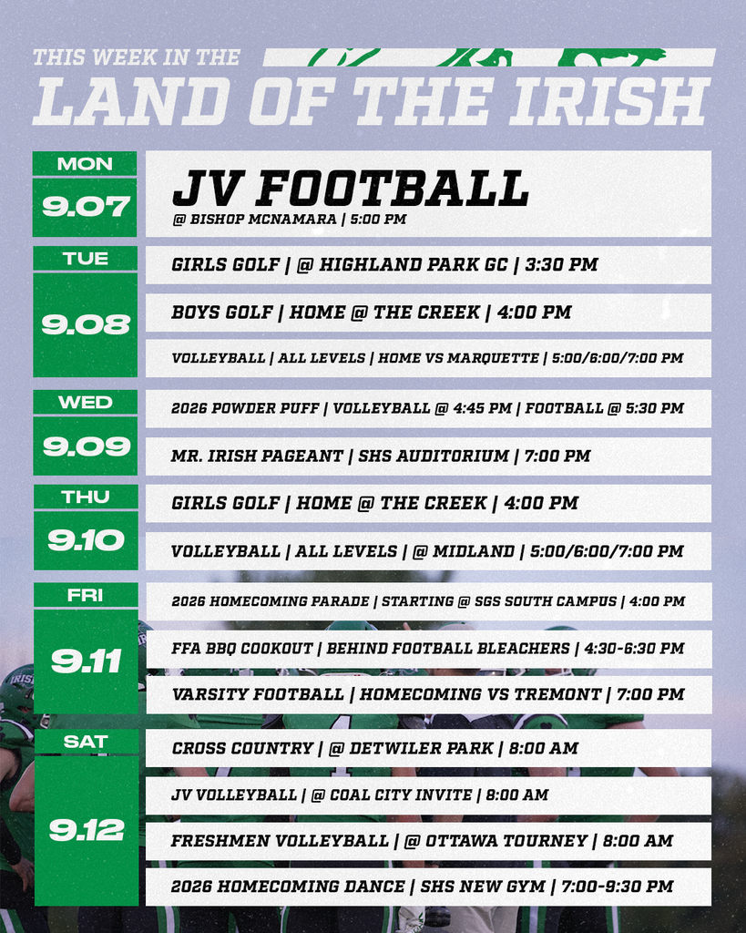 This Week in the Land of the Irish.