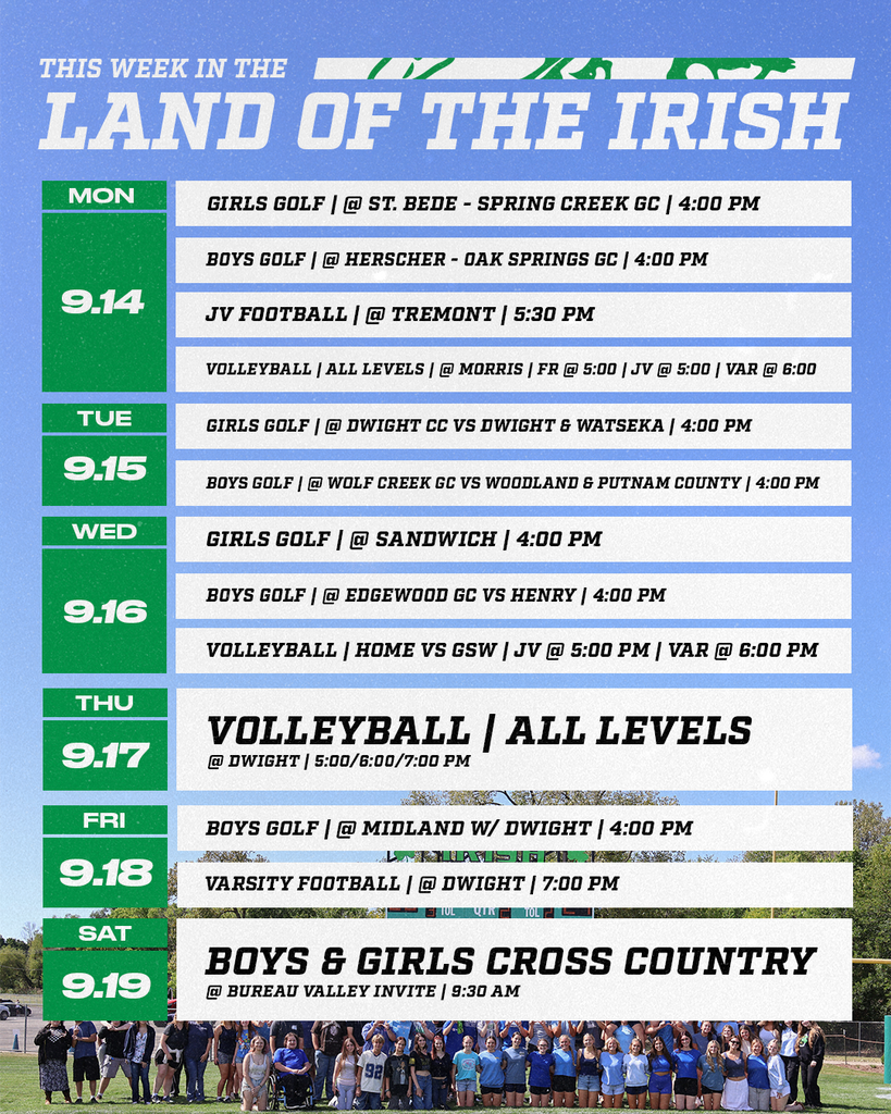 This Week in the Land of the Irish.