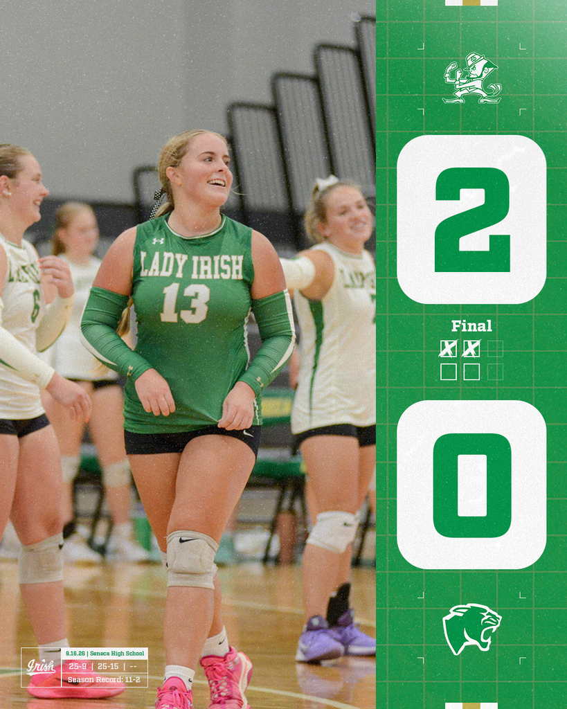 The Lady Irish Volleyball Team came ready to play at home on Wednesday night against GSW.