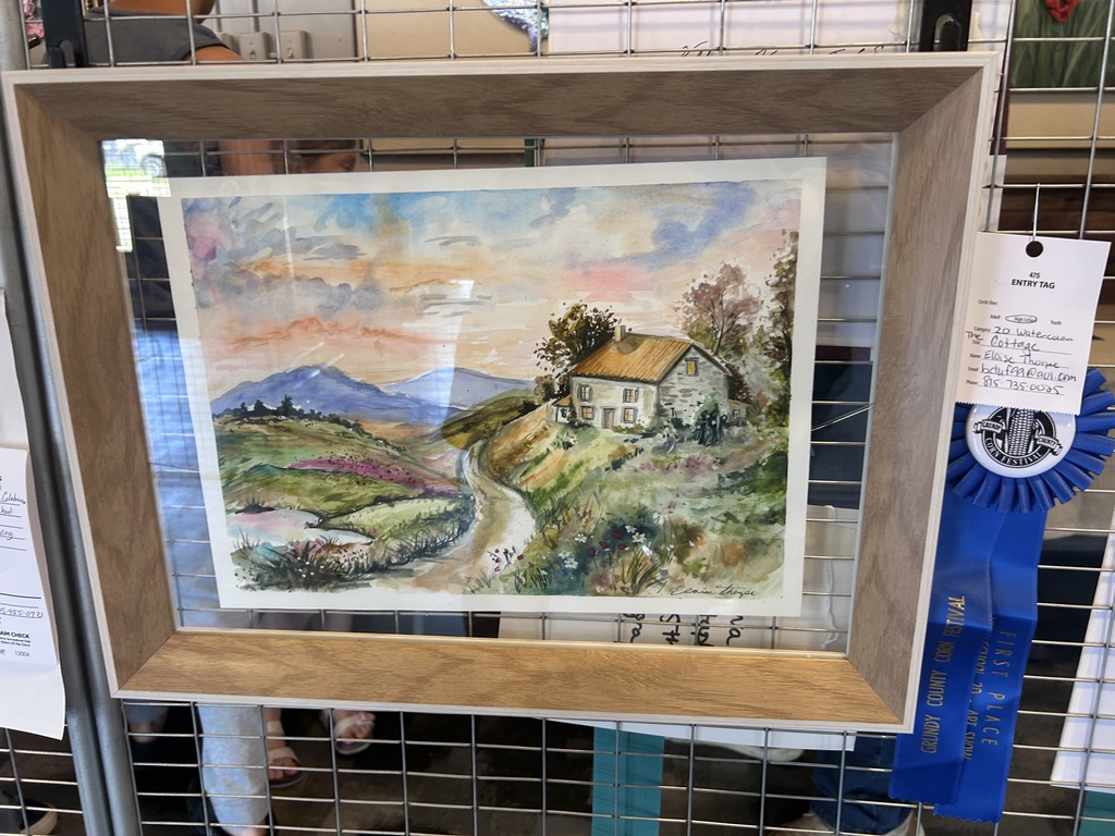 Seneca High School had several art students participating in the high school division of the Morris Corn Fest Photo and Art Show over the weekend.
