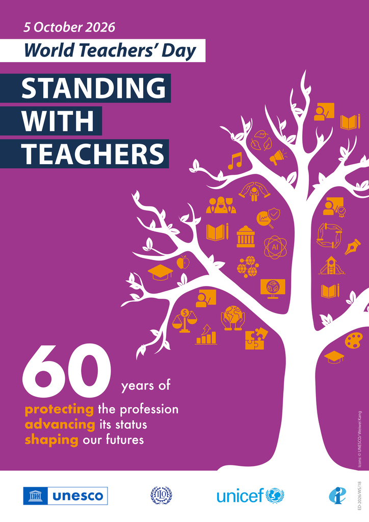 Today is World Teachers' Day.